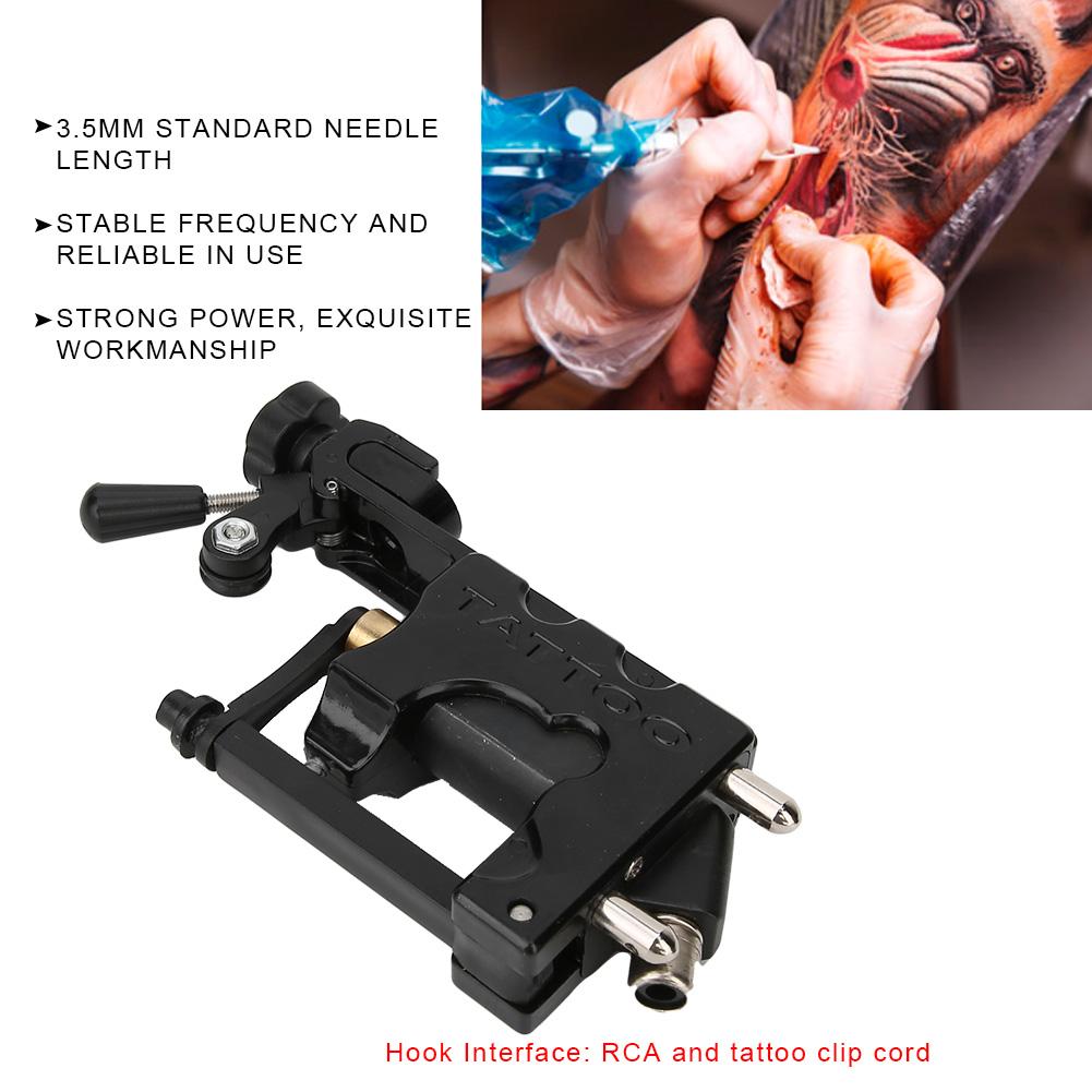 Dual Interface Tattoo Machine Liner Shader Beauty Body Tattoo InstrumentBlack