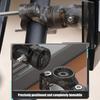 Electric Motorcycle Rod Storage Fishing Rod Holder Tube ABS Materials Quick Installation For Outdoor Fishing Camping