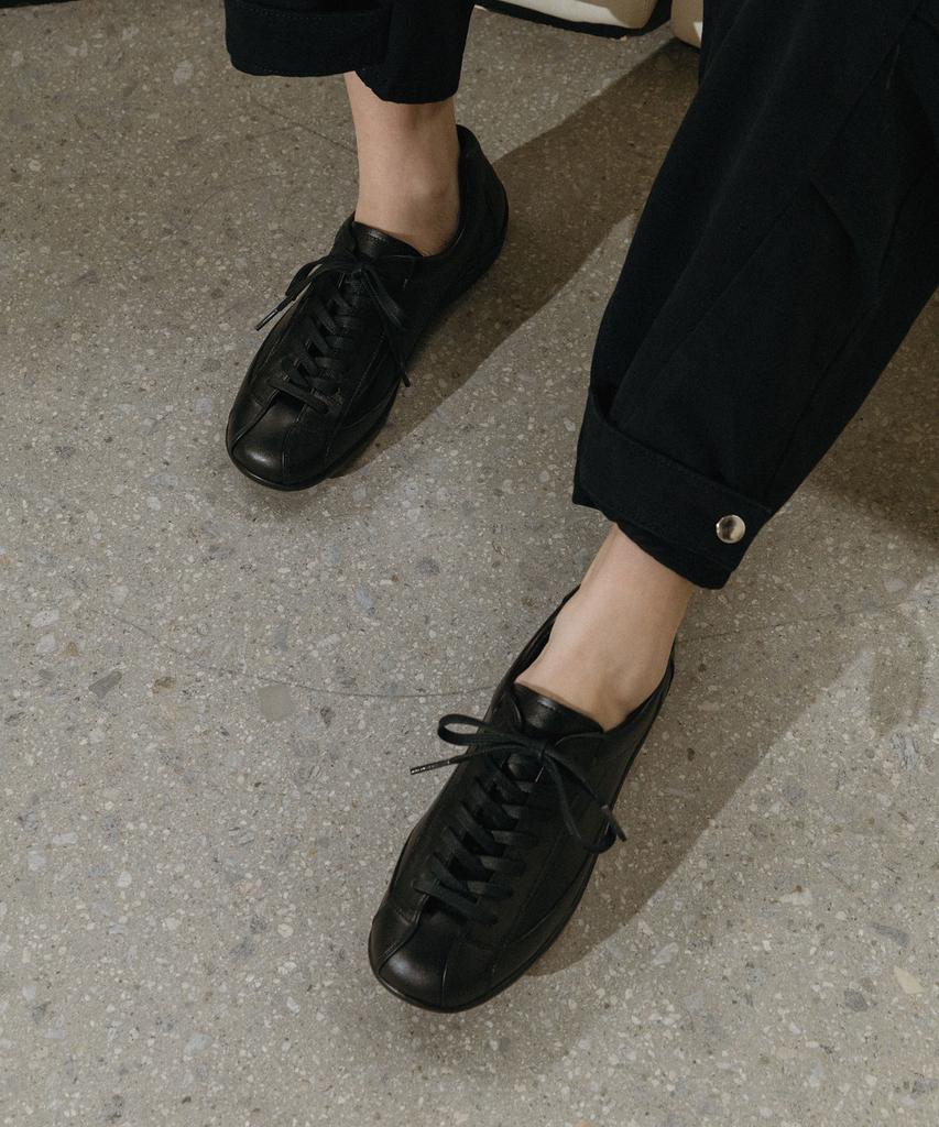 Glen-Waverley 03150 Amos Derby Sneakers (Black)