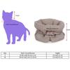 Waterproof Pet Elizabethan Collar Anti-Bite Adjustable Cat Anti Lick Collar Breathable Warm Cat Protection Collars