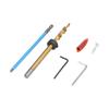32PCS 15 Degree Oblique Hole Locator Aluminum Alloy Woodworking Hole Punch Kit  Woodworking