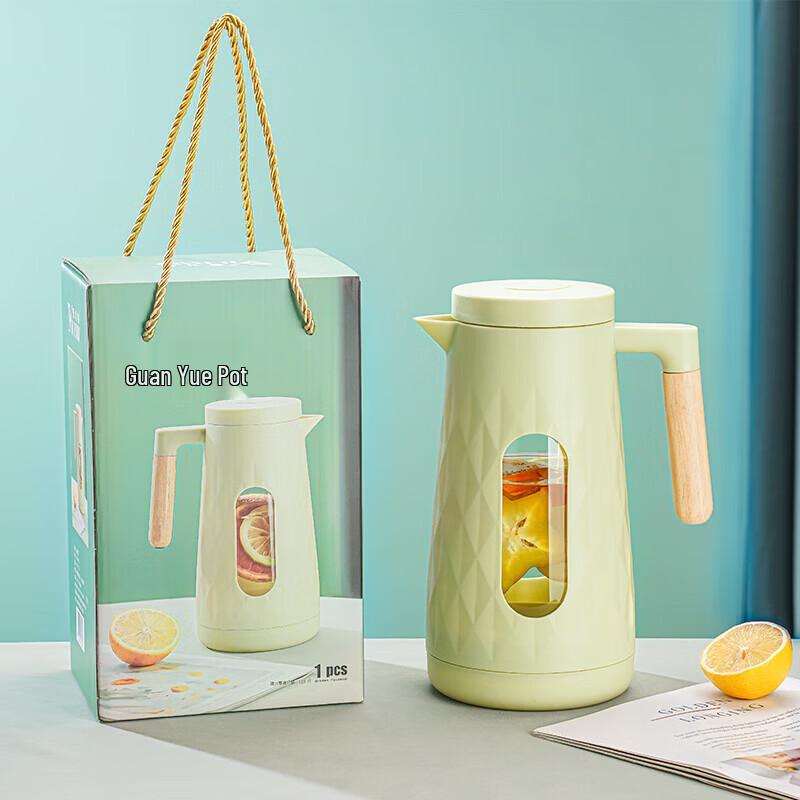 

YiLiWu Portable Borosilicate Glass Water Bottle