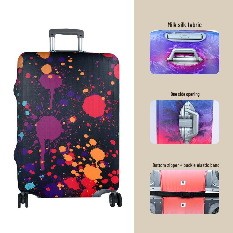 Waterproof Wear-Resistant Elastic Suitcase Protective Cover