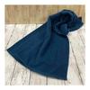 Senshu Face Towel, Set of 2, Navy, Trial Approx. 34x85cm, Colored Towel, Made In Japan, 100% Cotton, Water Absorbent, Thin, 200 Momme, Hot Spring