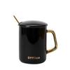 Duo Li Gold Handle Ceramic Coffee Mug Gift Set