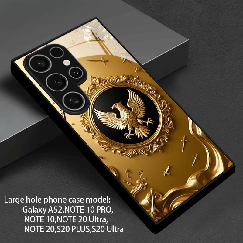 Exquisite Luxus High-End Handyhülle Glas TPU Handyhülle für Samsung Galaxy S26 S25 S24 S23 S22 S21 FE Ultra Plus Stoßfest