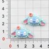 Blue Big-Eared Stitch DIY Resin Accessories: Handmade Hair Clips, Keychains, Phone Cases, Refrigerator Magnets, and Decorations.