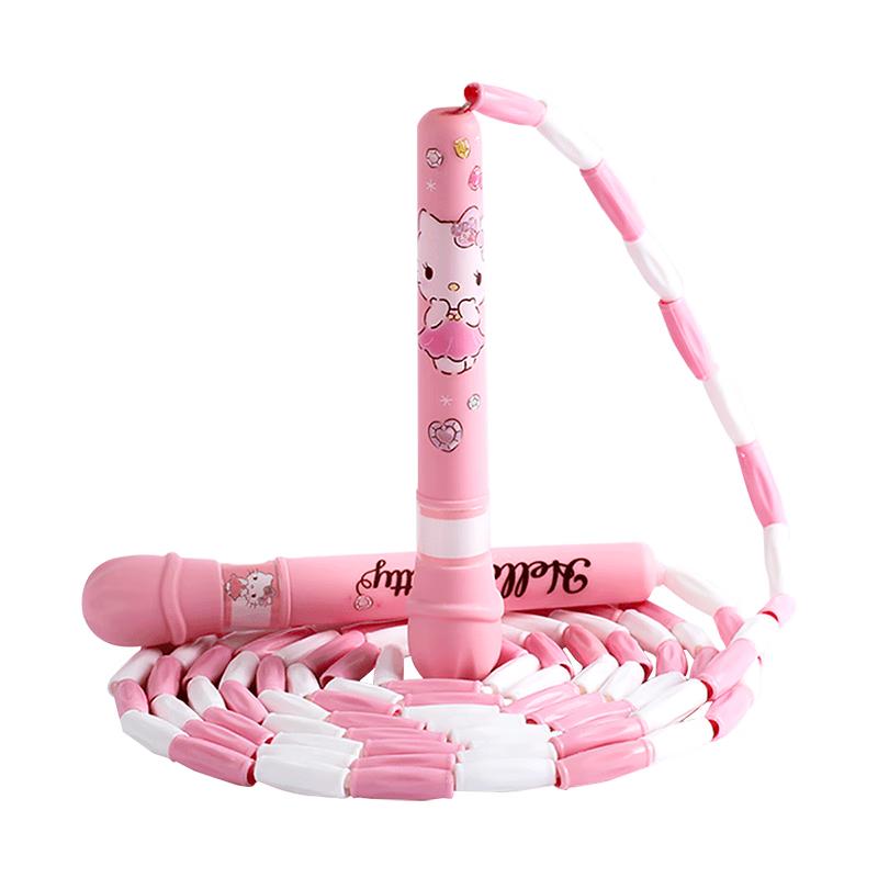 Mesuca Hello Kitty Beaded Jump Rope for Kids