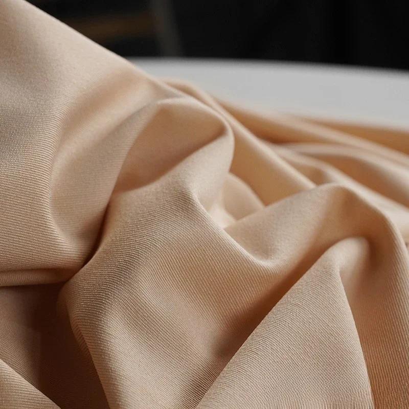 

Спандекс молочный шелк трикотажная четырехсторонняя высокоэластичная резинка ткань танцевальный костюм для йоги ткань для швейных метров материал своими руками