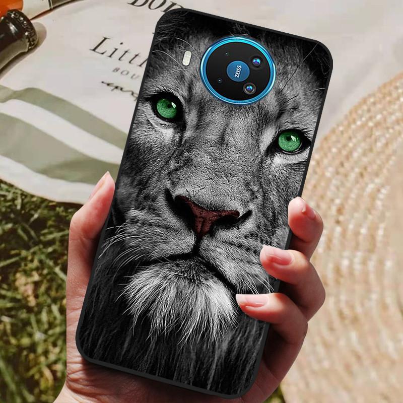 For Nokia 8.3 5G Case Soft TPU Silicone Cover for Nokia 8.3 Nokia8.3 5G Phone Case 6.81 Inch Cute Cat Protective Case Bumper