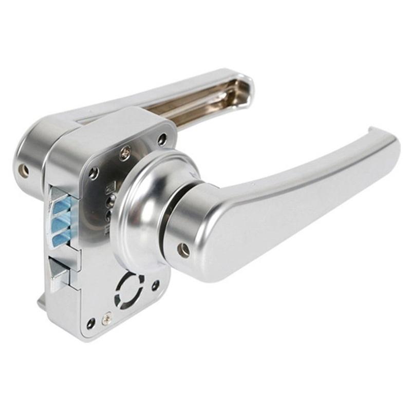 RV Toilet Door Lock Bathroom Door Lock Yacht RV Caravan Boat Latch Handle Knob Locks For Furniture Hardware Accessories