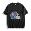 Football Helmet Graphic T-Shirt Mens Womens Tees Top