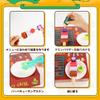 Montessori Educational Wooden Pretend Play Kitchen by Educational BBQ Set with Rod for Toddlers Ages and Fingertip Shape Early and Perfect for Girls