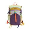 Zaino da Esterno Color Block per Donna Uomo Grande Capacità Zaino da Giorno per Viaggio Borsa Casual per Scuola Arrampicata Escursionismo Laptop