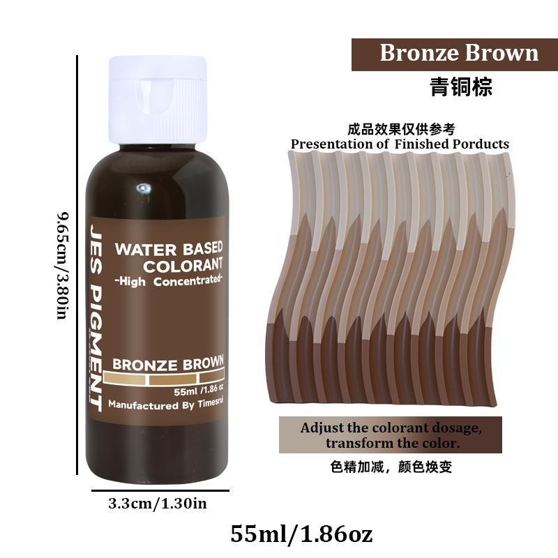 55ml Hochkonzentrierter Wasserbasierter Farbstoff Gips Harz Färbefarben OEM Farbpaste Harzpigment Formen