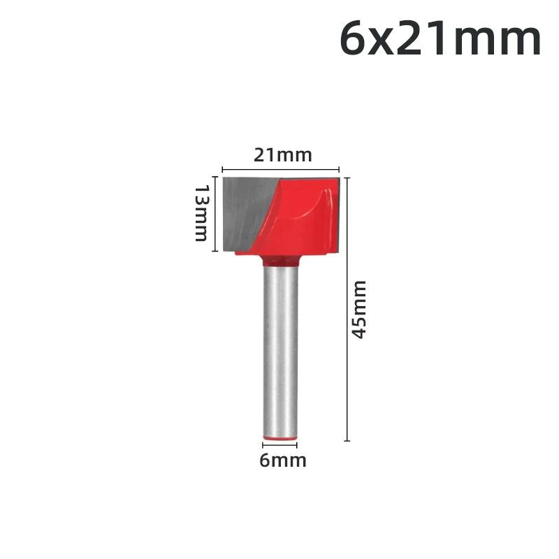 1 Stück 6/8mm Schaft Reinigungsboden Gravur Fräser Holzbearbeitungswerkzeug Vollhartmetall Holzfräser Schaftfräser 8/22/28/32mm