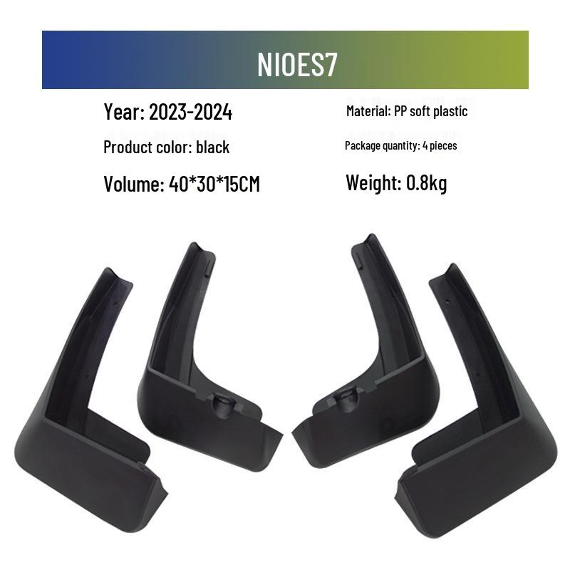 NIO ES7 Accessory: Mudguard Flaps