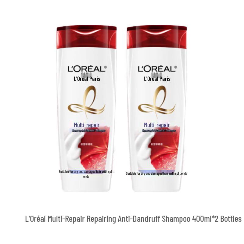 

L Oréal Multi-Effect Repair Anti-Dandruff Silicone-Free Shampoo Set