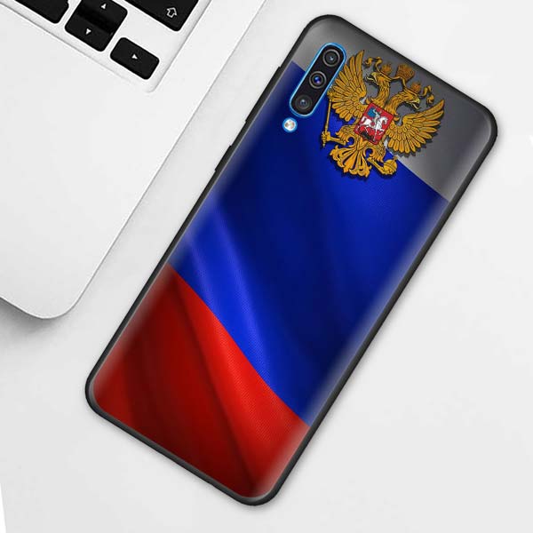 

Чехол с гербом России и флагом России для Samsung Galaxy A50 A70 A10 A20e A30 A40 M31 M30s M21 A12 A20s A10s A7 A02s M01, чехол для телефона Samsung A30