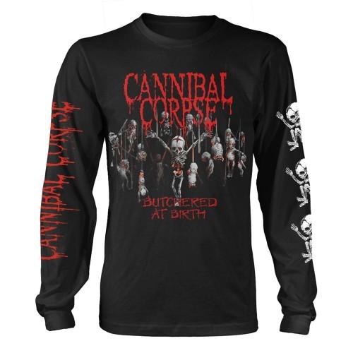 Cannibal Corpse Unisex Adult Butchered At Birth Baby Long-Sleeved T-Shirt