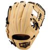 ZETT Soft Steer Baseball Pastel Size 3 All-Around Glove, B/Black (3219), (BRGB35510F)