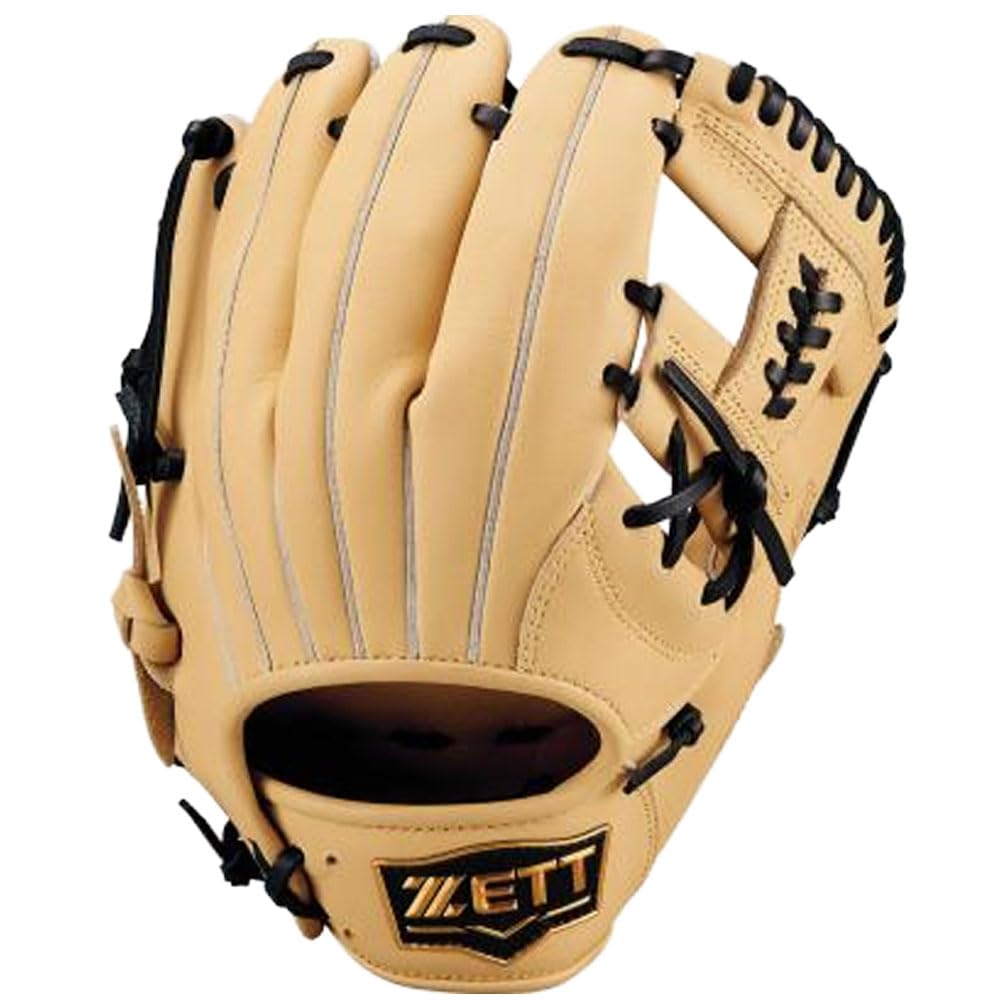 

ZETT Soft Steer Baseball Pastel Size 3 All-Around Glove, B/Black (3219), (BRGB35510F)