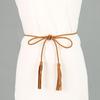 Decoration Jeans Waistbands Twist Dress Waist Rope Woven Waist Belts Velvet Women Braided Belts