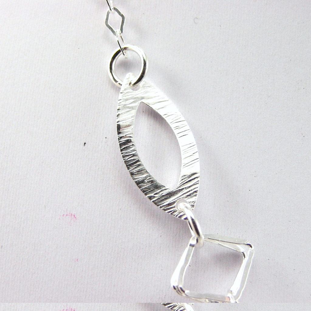 Les Trésors De Lily [F6118] - Collier Argent 'Chorégraphie'