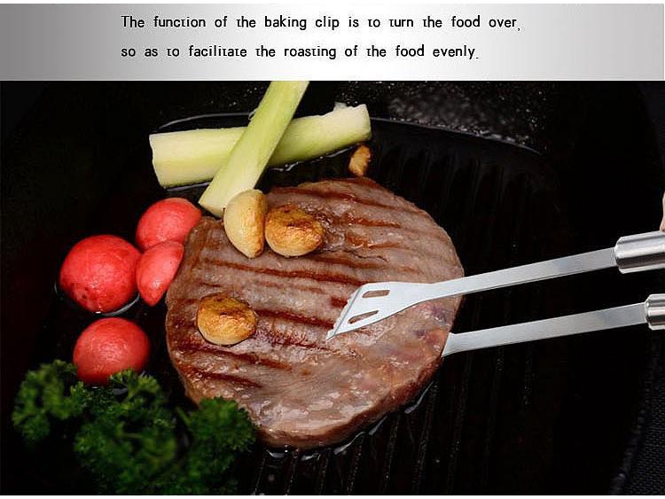 Meigo Stainless Steel BBQ Tool Set, 32 Pieces, with Portable Cloth and Aluminum Case Options, New.