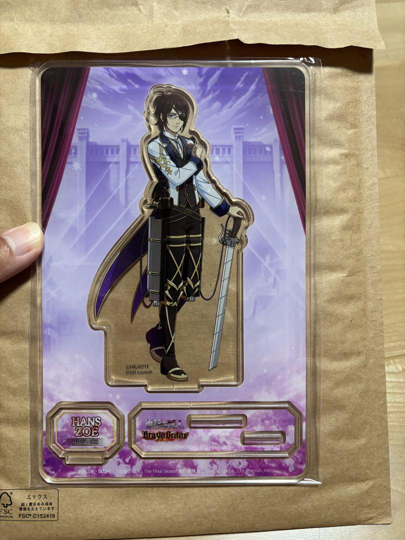 

[USED] Attack on Titan Hange Acrylic Stand Breoda