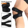 1/2 Stück Sport-Kniebandage mit offenem Kniebereich, Knie-Wickelband für Basketball, Tennis, Radfahren, Fitness, Herren