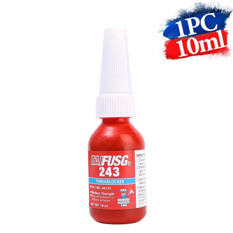 1-20Pcs Blue Thread-Locking Adhesive Anti-Loosening Anaerobic Glue Corrosion-Resistant Thread Sealant Home Improvement -54℃-180℃