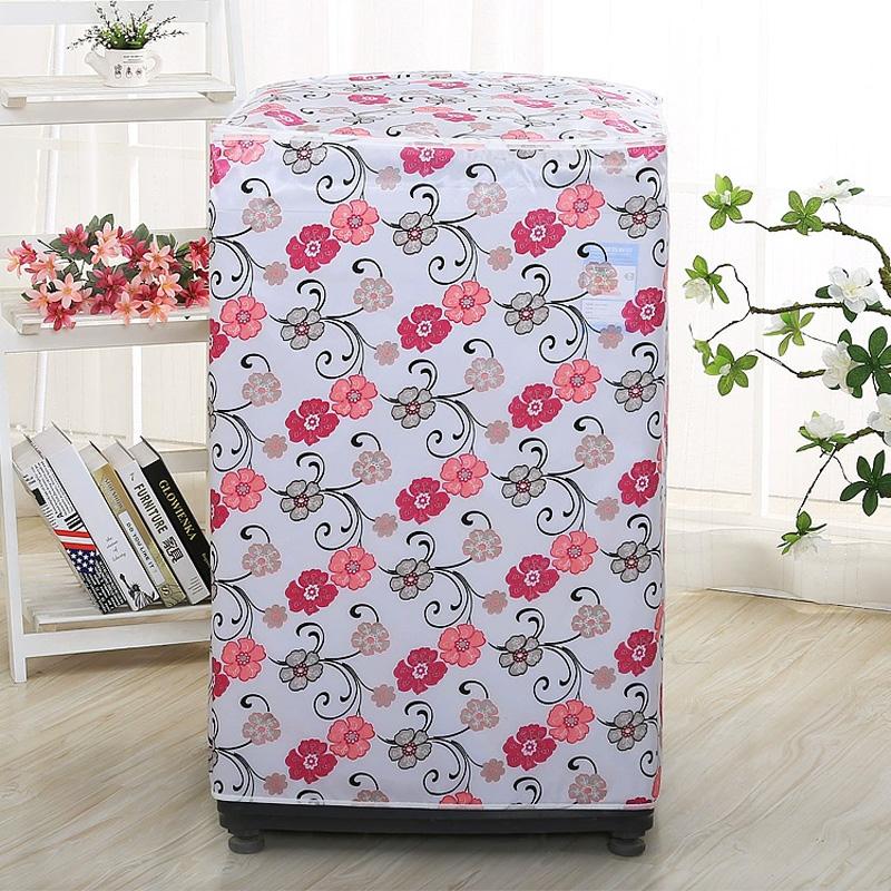 1PC Dustproof Cover Sunscreen Waterproof Case High Quality Washing Machine Cover Household Protective Dust Print