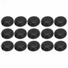 400pcs Black White Color Plastic Cord Locks Adjustment Buckle Clip  DIY Crafts Supplies