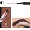 Pigmented Long Lasting Waterproof Sweatproof Liquid Eyebrow Pen Create Natural Brow Makeup Professional Micro 4 Point Brow