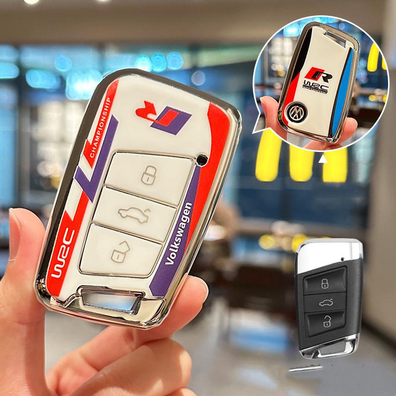 For VOLKSWAGEN Fashion Car Smart 3 Buttons Key Case Cover Shell Fob for VW Volkswagen Passat B8 CC Arteon Magotan GTE Auto Keych