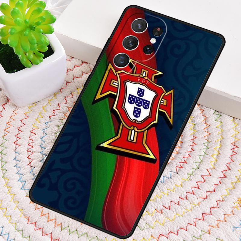 Portugal National Flag TPU Phone Case For Samsung Galaxy Note 10 Pro S26 S25 S24 S23 S22 Ultra Plus S21 FE S20 Shockproof Cover