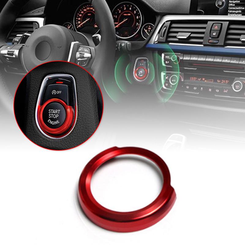 Car Stop Engine Button Cover Trim For 1 2 3 Series F20 F21 F30 F48