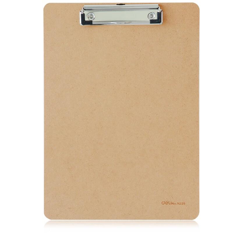 Deli 9226 A4 Wooden Clipboards (10-Pack)