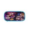 Student Blue Double-layer Pencil Case Kpop Witch Hunting Girl Group Student Storage Stationery Bag Pencil Bag