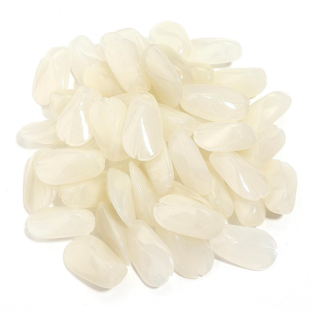 30pcs/lot Dual Color Irregular Beads Cloud Colored Acrylic Beads Loose Spacer Bead For DIY Charms Bracelet Earrings Accessories