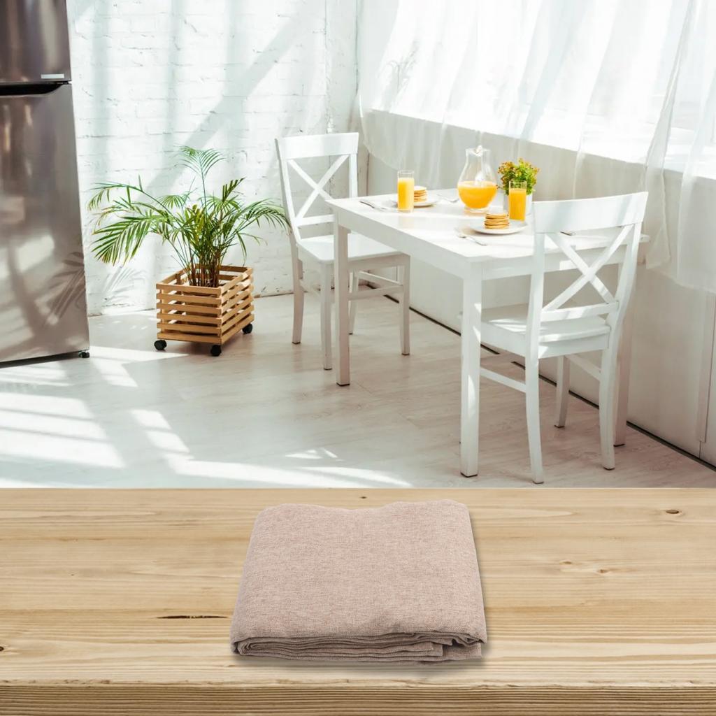 Elegant and Waterproof Tablecloth for Rectangular Tables Cotton Linen Design