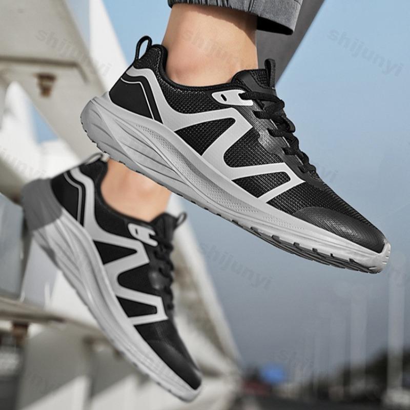 Fashion 2025 Spring New Men's Mesh Breathable Casual Sports Shoes Fashion Trend Comfortable Thick Soled Shoes Low Top Platform sneakers