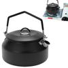 Camping Titanium Kettle Outdoor Tea Coffee Kettle Tableware Pot Supplies Tourist Dishes Hiking Cooking Equipment