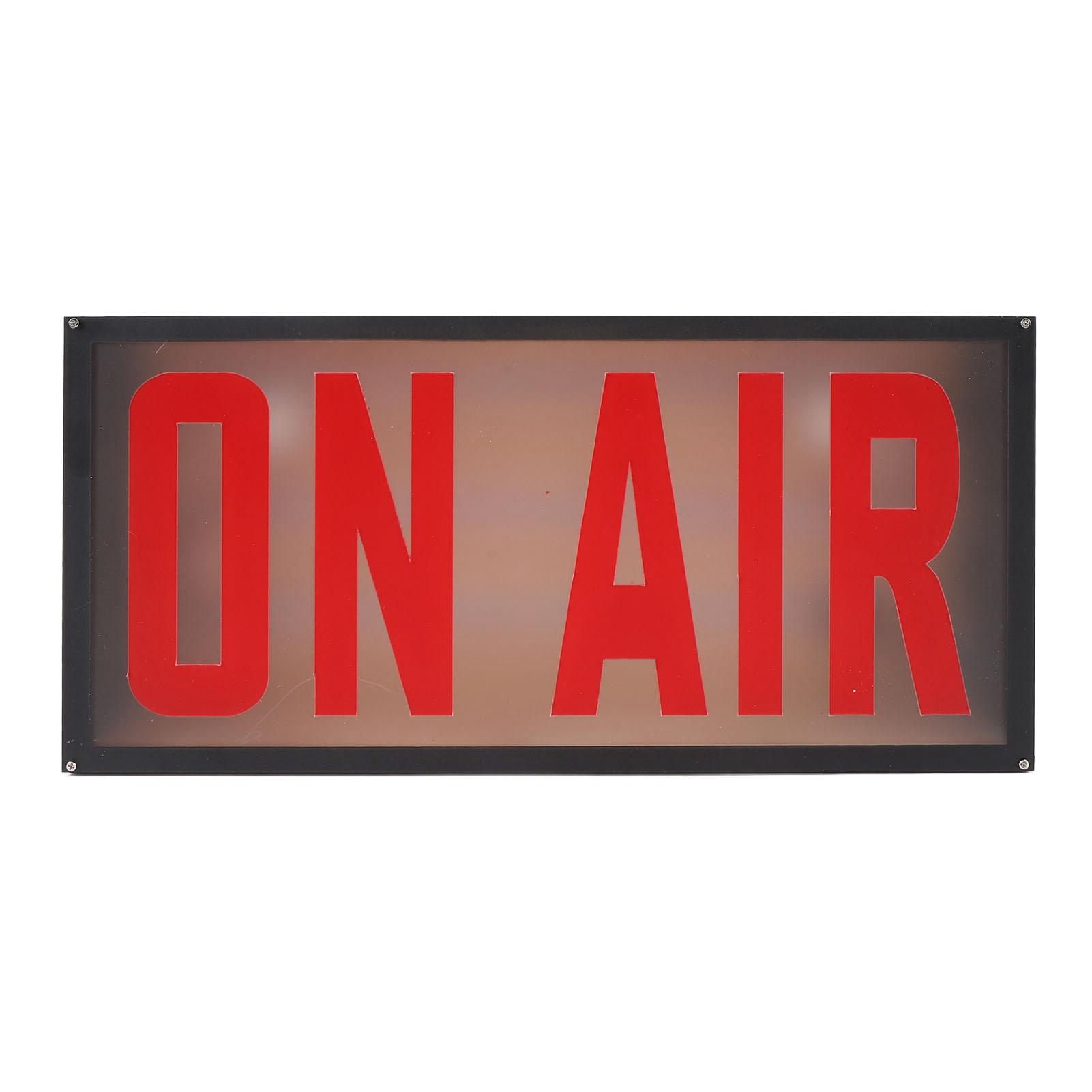 

Световой знак ON AIR с питанием от USB, 12 цветов, настенный предупреждающий светодиодный знак для записи в прямом эфире
