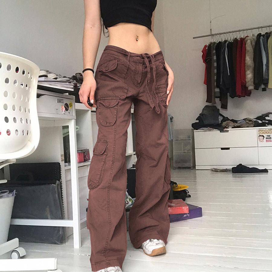 New In Autumn/Winter Women's Casual Retro Workwear Dad Jeans Loose Wide Leg Straight Leg Denim Pants for Women