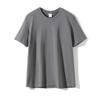 T-shirt da Uomo Girocollo Manica Corta 180g Cotone - Colore Unico Bianca per Stampa Logo Fai-da-te