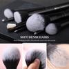 DUcare Professional 12pcs Makeup Brushes Set Powder Foundation Eyeshadow Face Eyes Black Natural-synthetic Hair Make Up Brushes