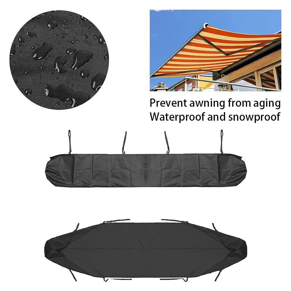 Cloth Waterproof And Durable Retractable Awning For Next Camping Adventure Awning Rail Protector Retractable Awnings