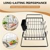 M-Modern-Countertop Dish Rack For Kitchen Counter Dish Drying Rack In Sink Stainless Steel Expandable Dish Drainer 1 Item